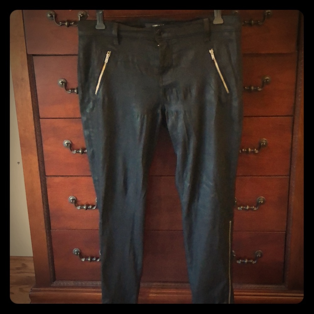 Jbrand Carrey Mid-Rise Black Jeans Size 30